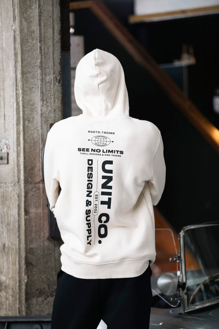 UNIT Mens Worldwide Pull Over Hoodie