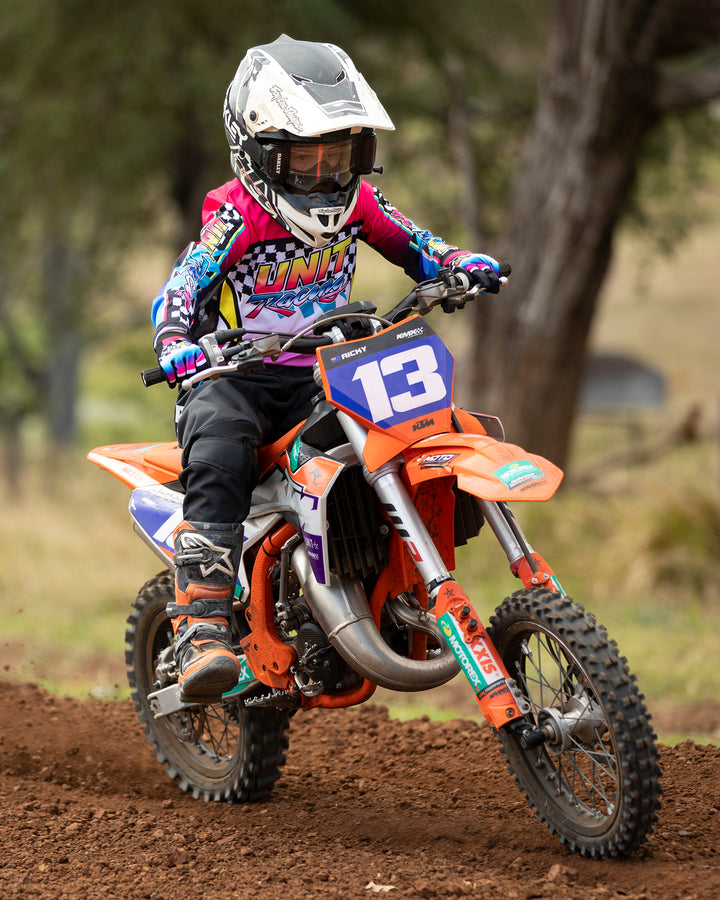 UNIT Youth Turbo Riding Jersey