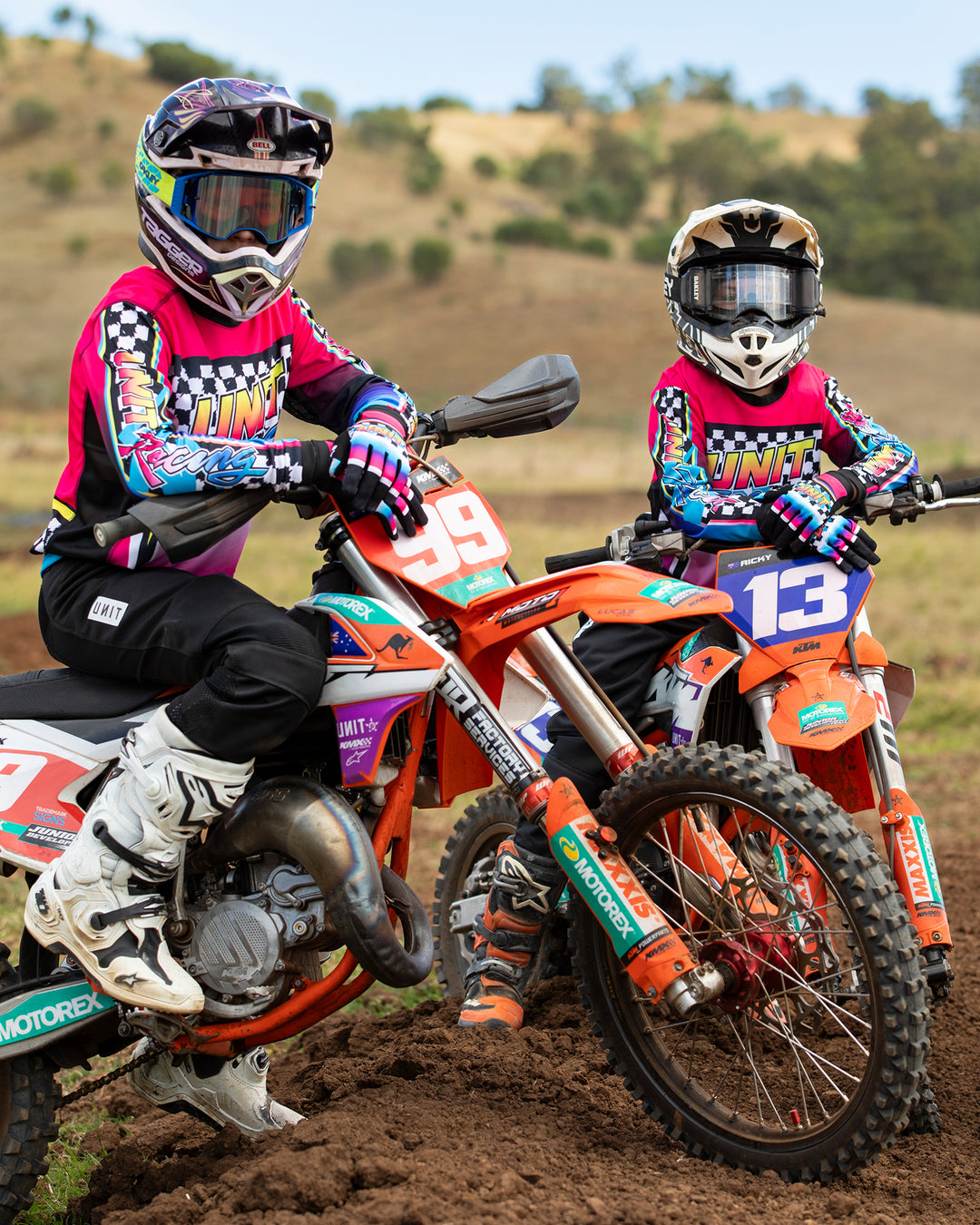 UNIT Youth Turbo Riding Jersey
