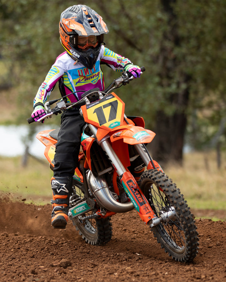 UNIT Youth Neon Riding Jersey