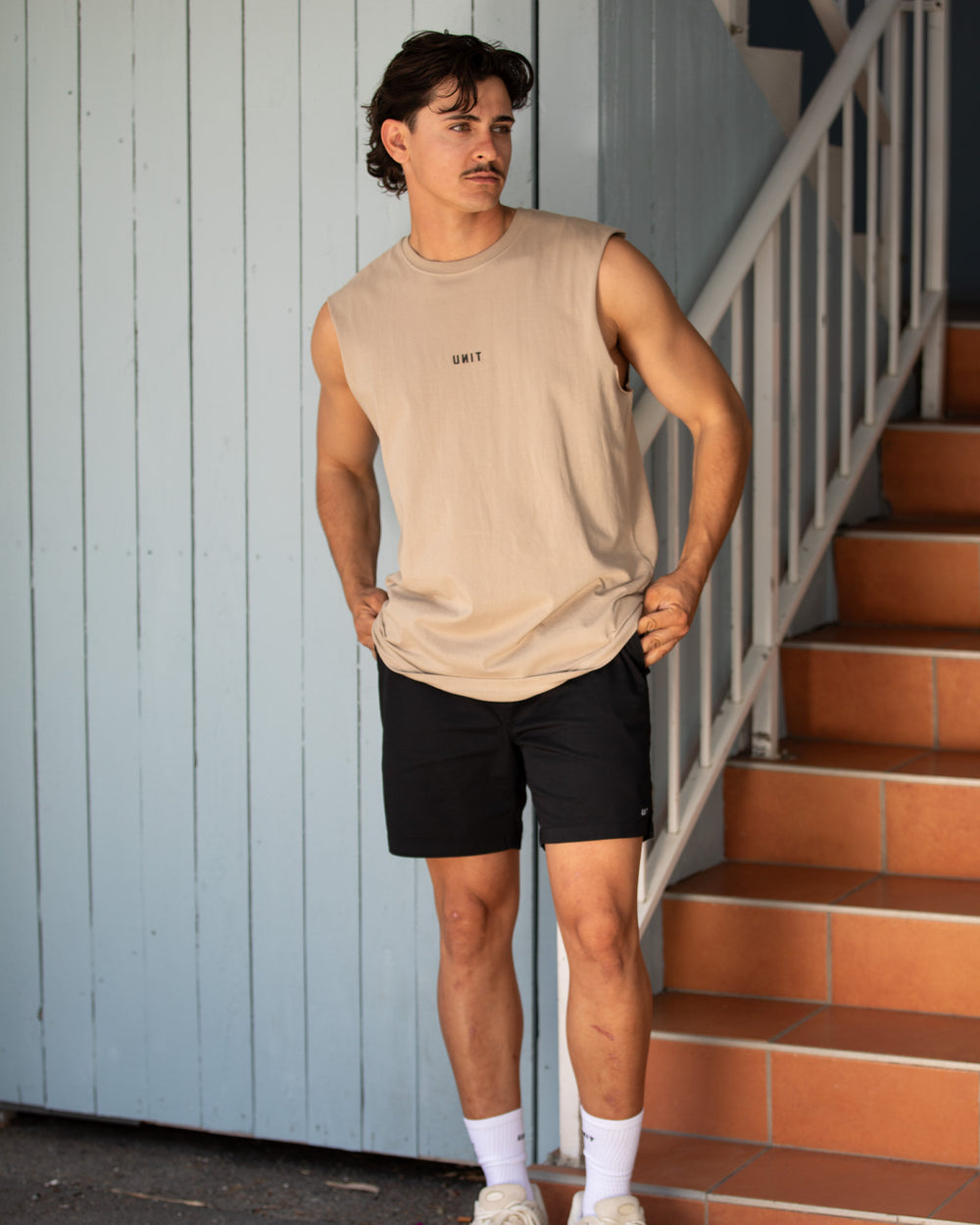 UNIT Stock Men's Muscle Tee