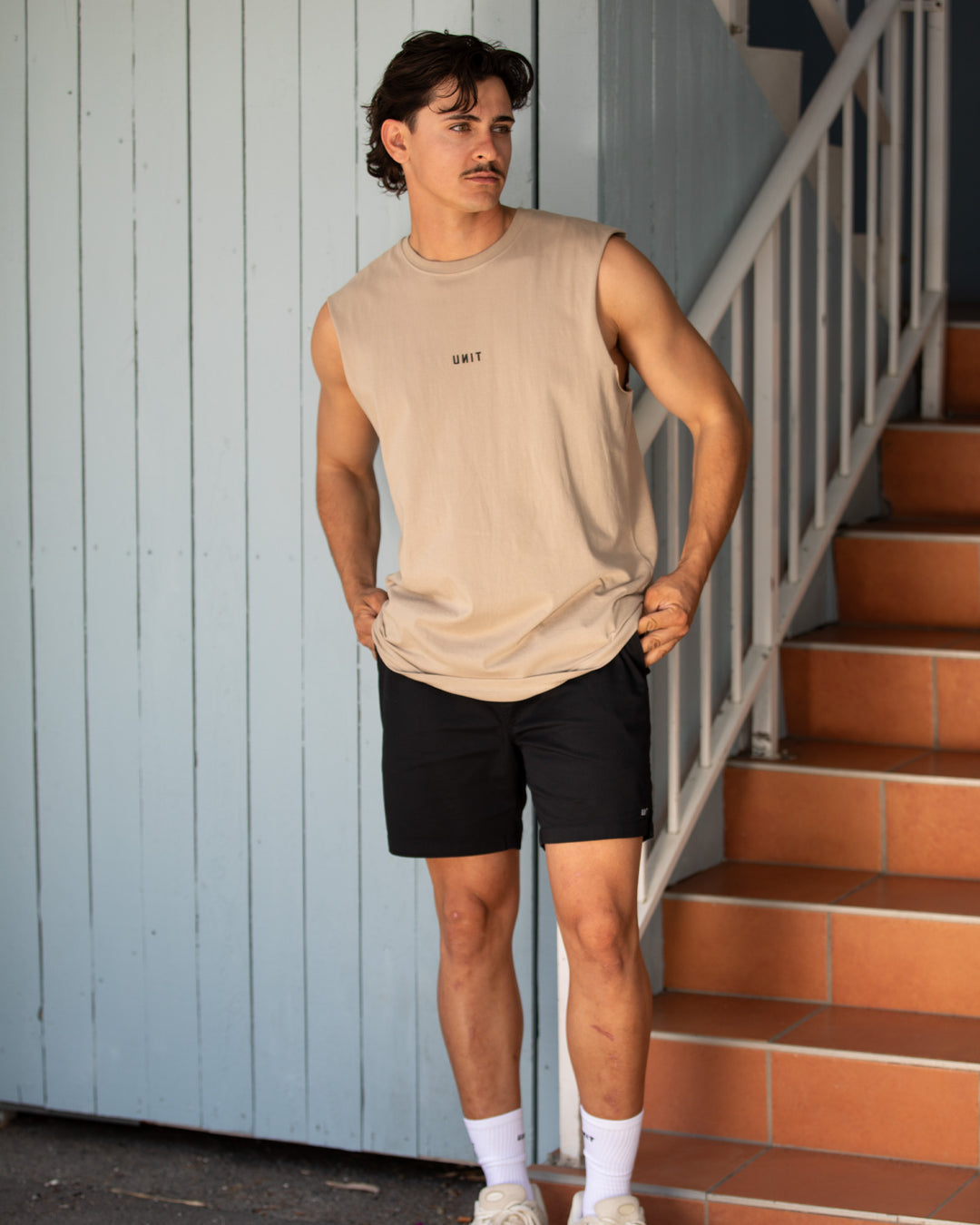 UNIT Stock Men's Muscle Tee