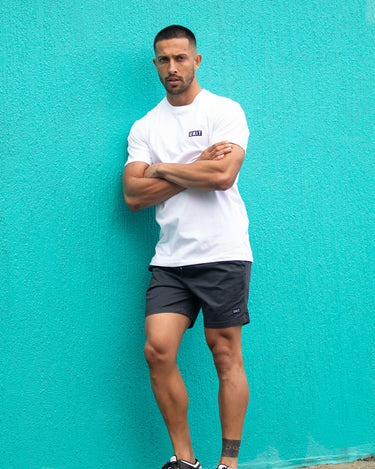 Men's Core Shorts Washed Black