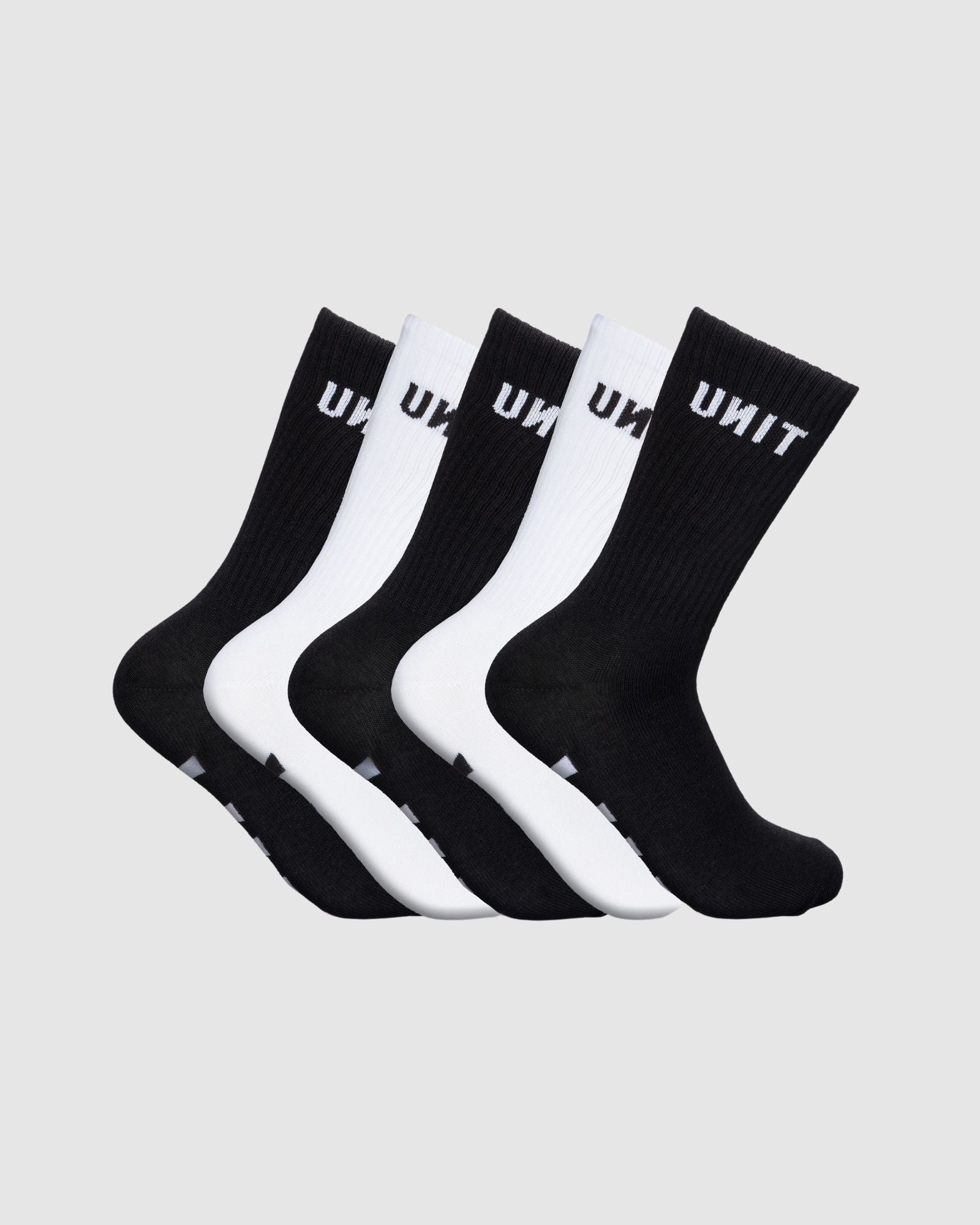 UNIT Men's Sports Hi-Lux Socks - 5 Pack – UNIT Clothing
