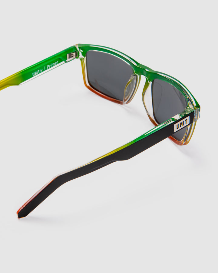 UNIT Primer Sunglasses - Rasta Polarised