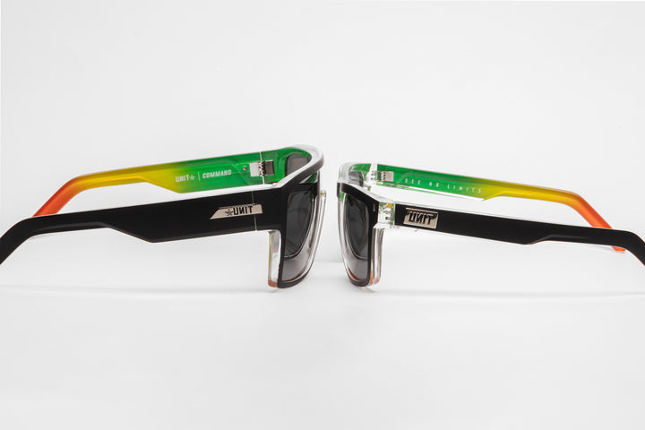 UNIT Primer Sunglasses - Rasta Polarised